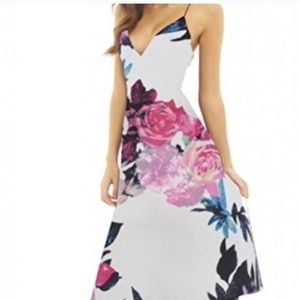 AX Paris Women's Strappy Floral Dress